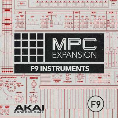 MPC Expansion F9 Instruments collection Pack Shot
