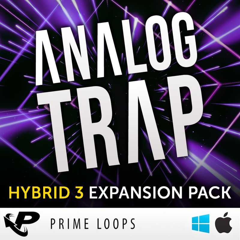 Preset Pack Analog Trap Expansion for
                                Hybrid 3 Pack Shot
