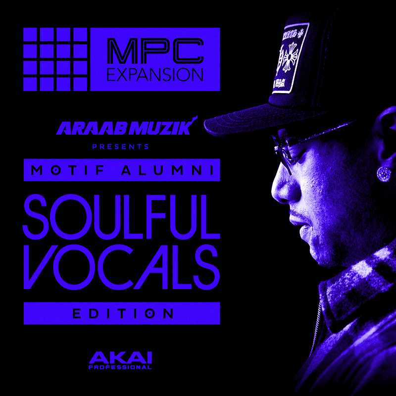 MPC Expansion AraabMuzik Presents - Motif Alumni 'Soulful Vocals
                                Edition' Pack Shot
